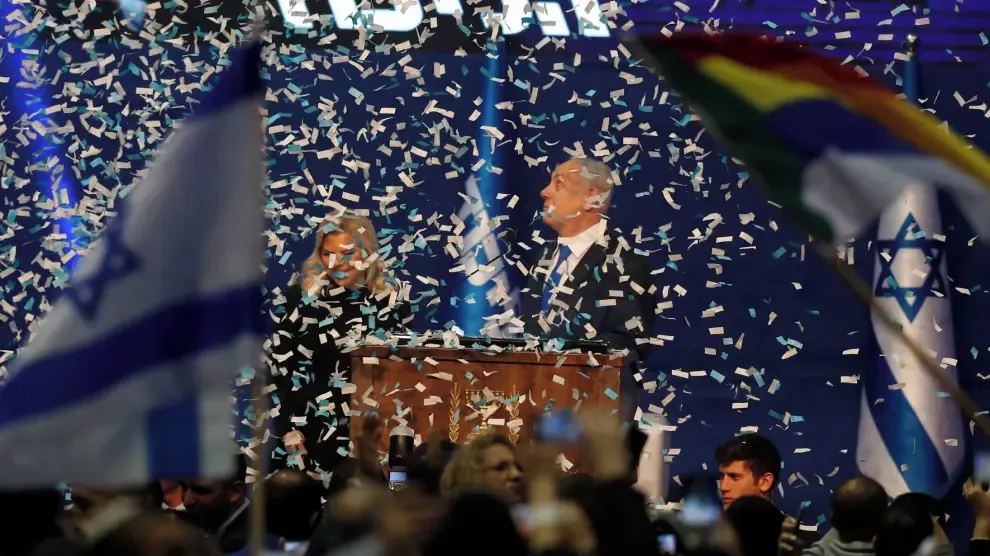 Netanyahu inicia los pactos tras su victoria electoral