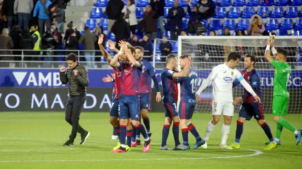 El Huesca se vuelve a reponer tras dos partidos sin ganar