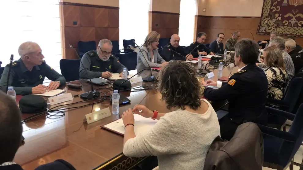 La Delegación del Gobierno en Aragón pone en marcha el Centro de Coordinación de Fuerzas y Cuerpos de Seguridad