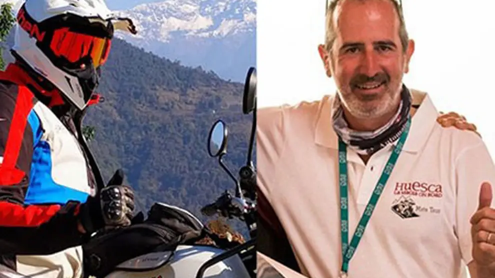 El motoviajero literano Pedro Sancho Mañanet fallece en accidente en Nepal