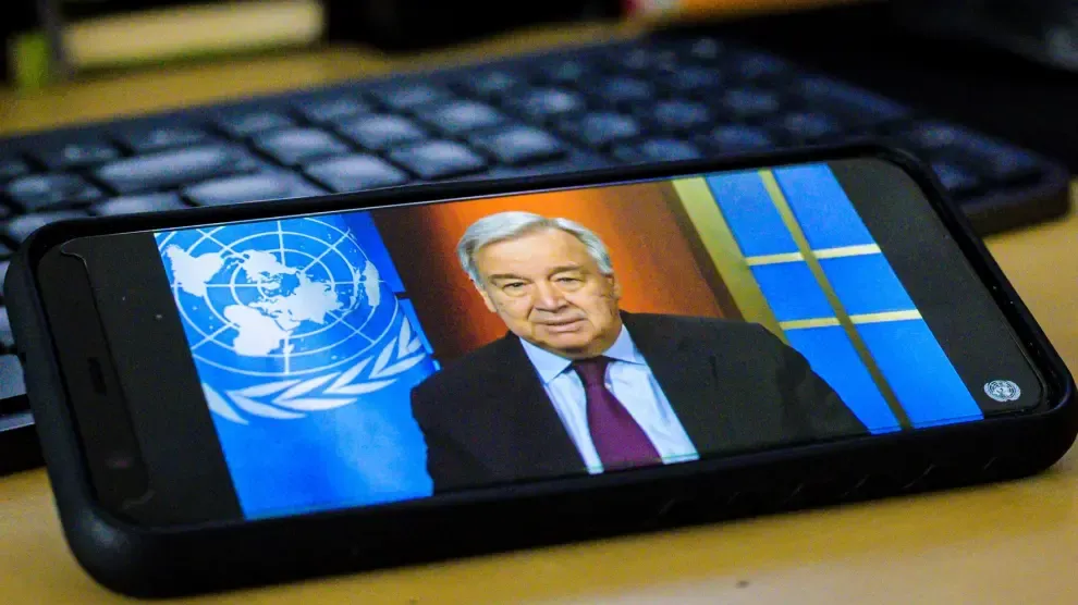 El secretario general de la ONU pide un alto el fuego mundial por el coronavirus