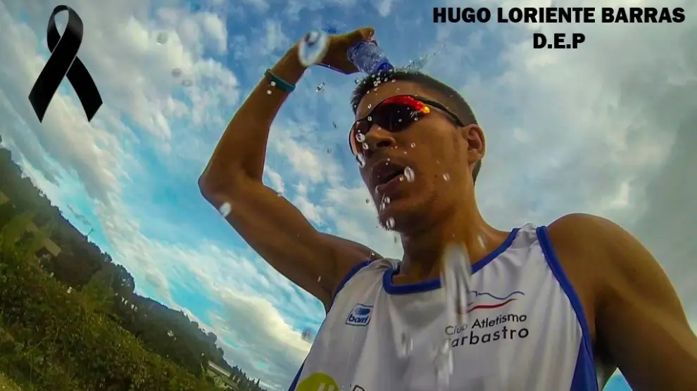 Fallece el atleta de Barbastro Hugo Loriente Barrás de 28 años de edad