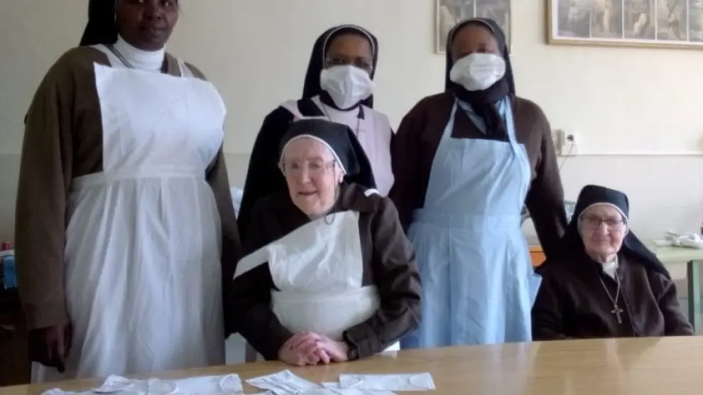 La hospedería de las Capuchinas de Barbastro ya aloja a sanitarios que combaten el coronavirus