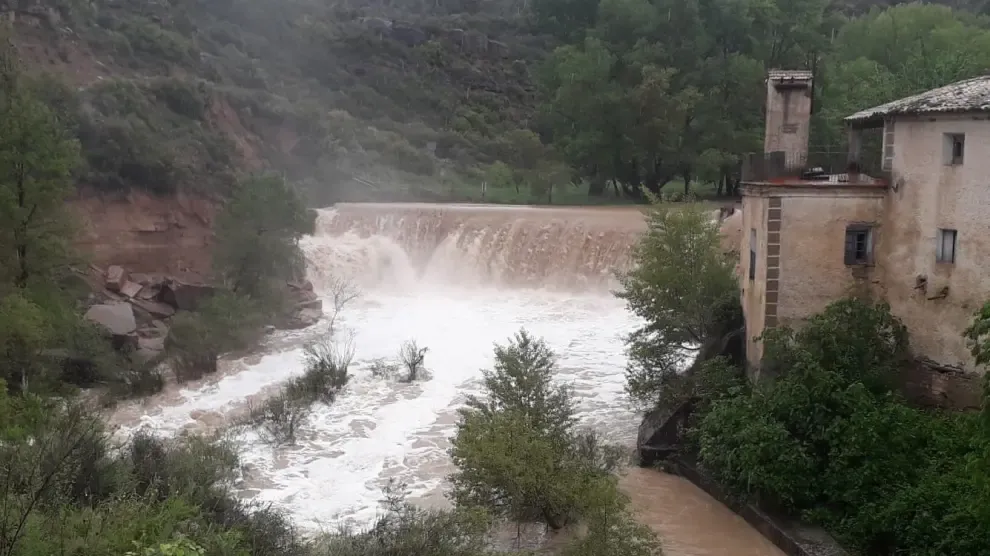 La provincia de Huesca, en alerta por fuertes lluvias