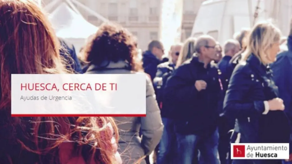 El ayuntamiento de Huesca lanza la web "cerca de ti" para ayudas de urgencia