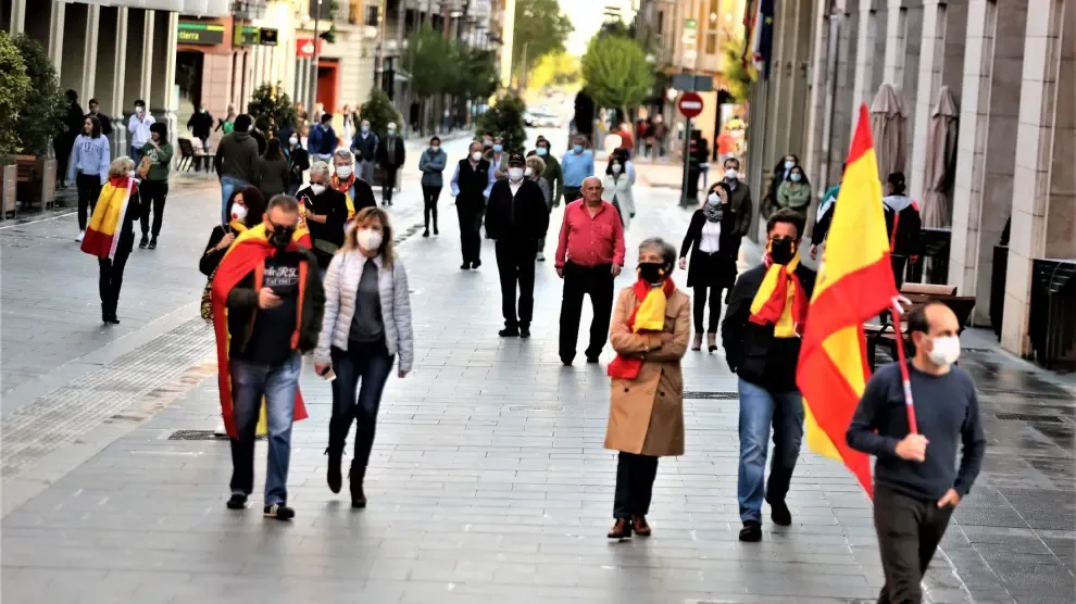 Vox Huesca se desvincula de la acción 'Caminando por Huesca' de este sábado