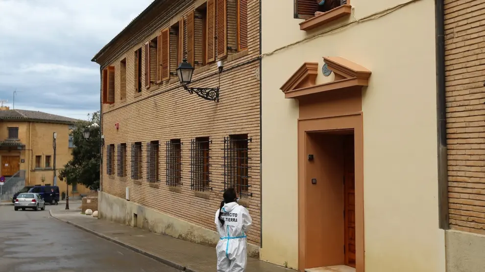 Un caso más en la residencia La Merced de Huesca y la situación sigue estable en Binéfar