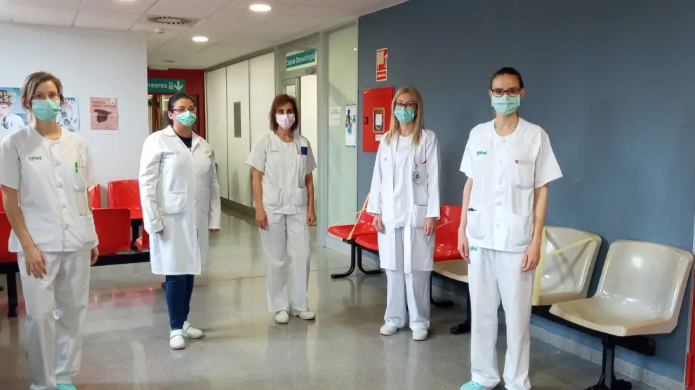 El Hospital Miguel Servet pone en marcha la consulta covid-piel