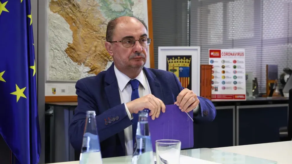 Javier Lambán ve Aragón capacitada para gestionar el ingreso mínimo