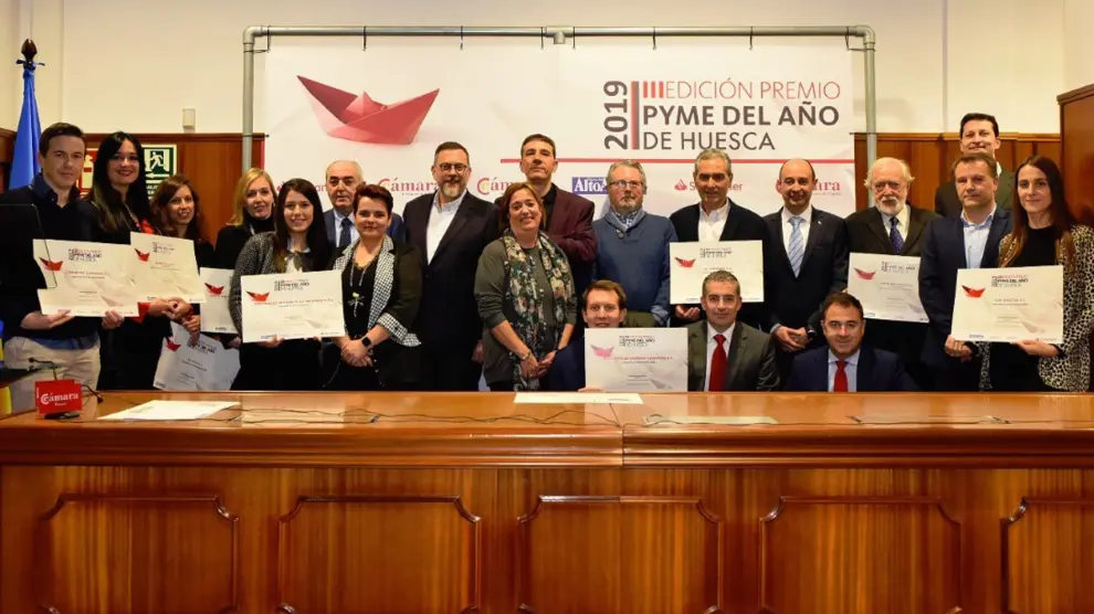 Banco Santander y la Cámara de Comercio de Huesca lanzan la cuarta edición del Premio Pyme del Año