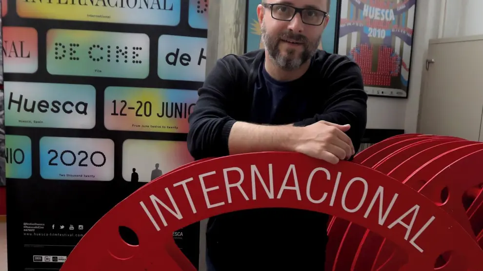 Rubén Moreno, director del Fesival de Cine de Huesca: "El certamen va a salir reforzado de esta difícil situación, sin duda"