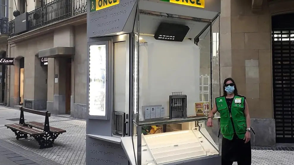 La ONCE presenta en Huesca su cupón de apoyo a la hostelería