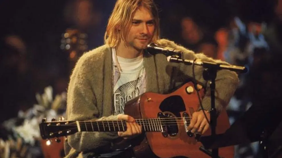 Una guitarra de Cobain, valorada en más de un millón