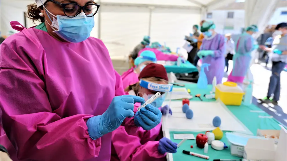 La provincia de Huesca suma 49 casos más de coronavirus, 25 de ellos en las comarcas de la zona oriental