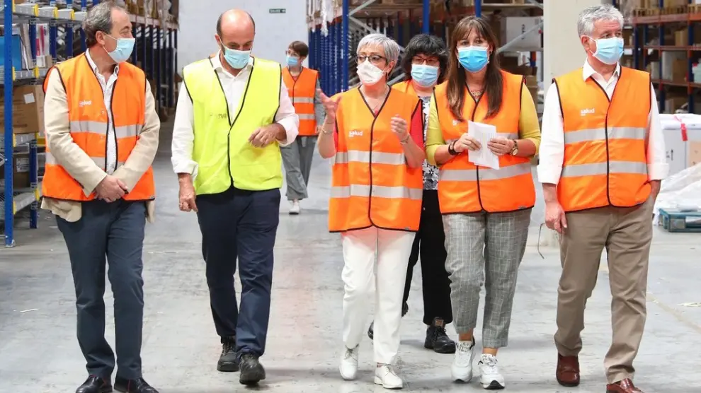 Aragón asegura tener material sanitario para cuatro meses