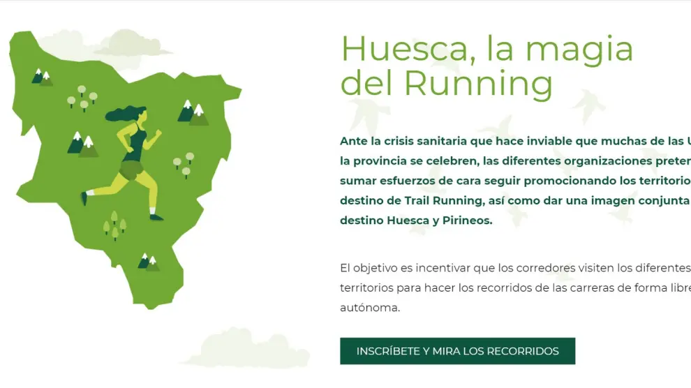 Open Huesca la Magia del Running anima a los corredores a disfrutar de las ultras oscenses "cuando quieran"