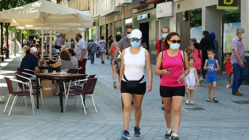 La incidencia del coronavirus en Aragón casi cuadruplica la media nacional