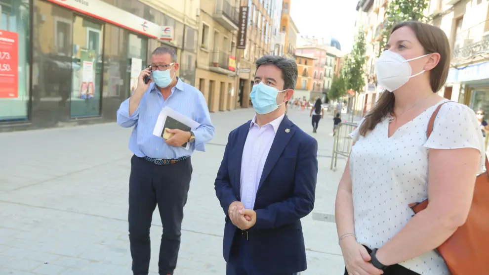 La Policía interpone más de 30 denuncias en la ciudad de Huesca por no llevar la mascarilla