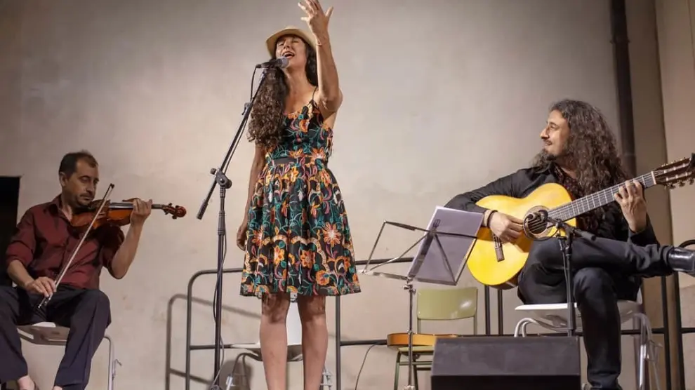 Arancha Peralta "Acitunita": "Se podría llamar flamenco fusión pero claro, yo no hago flamenco"
