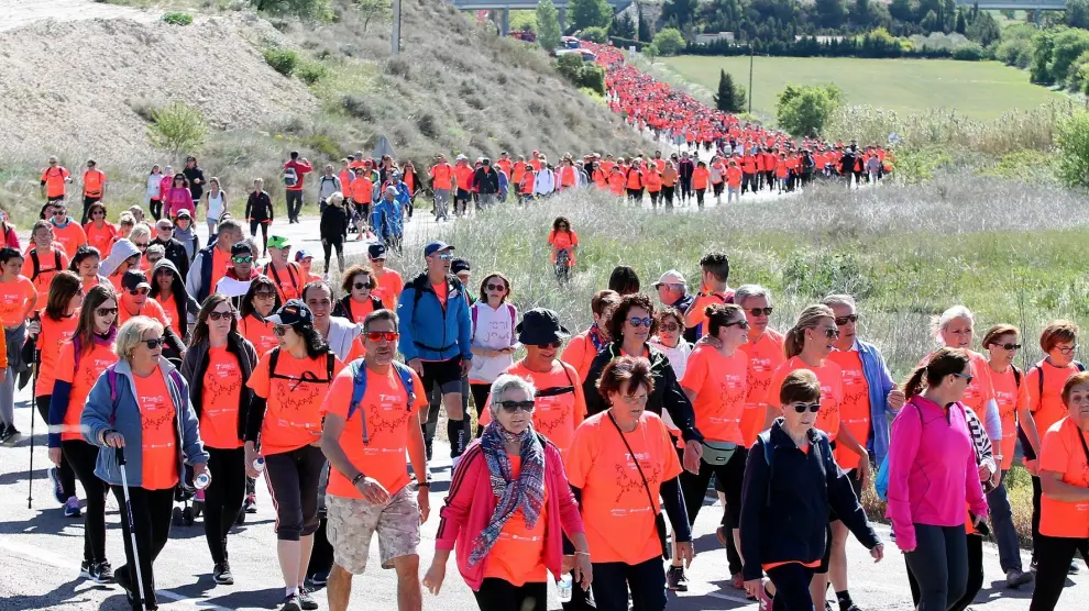 La VIII Marcha Aspace Huesca alcanza los 1.000 inscritos en tres días