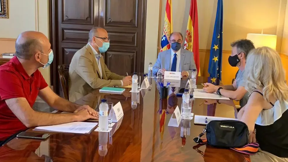 El Gobierno de Aragón ultima con la comunidad educativa el inicio del curso escolar