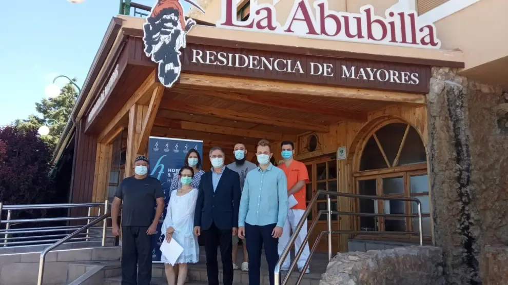 La Asociación Provincial de Hostelería y Turismo de Huesca reconoce el esfuerzo de la Residencia La Abubilla