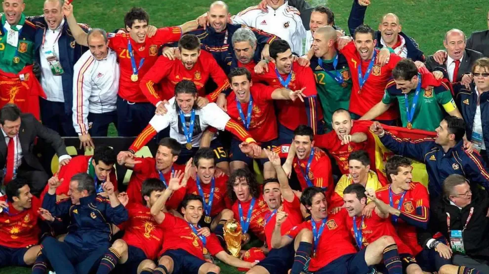 La selección española cumple cien años de su primera aparición