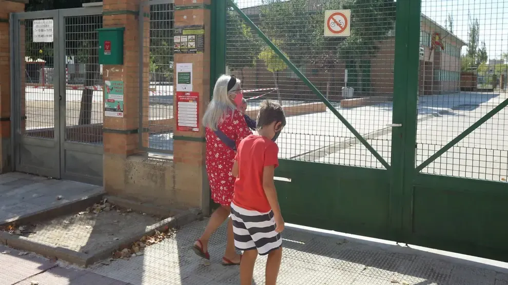 Los alumnos de Educación Infantil de la provincia de Huesca abren este lunes un curso escolar de incertidumbre