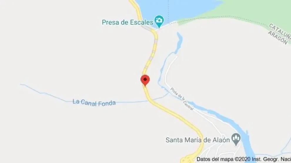 Muere un motorista en un accidente en la N-230, en Sopeira