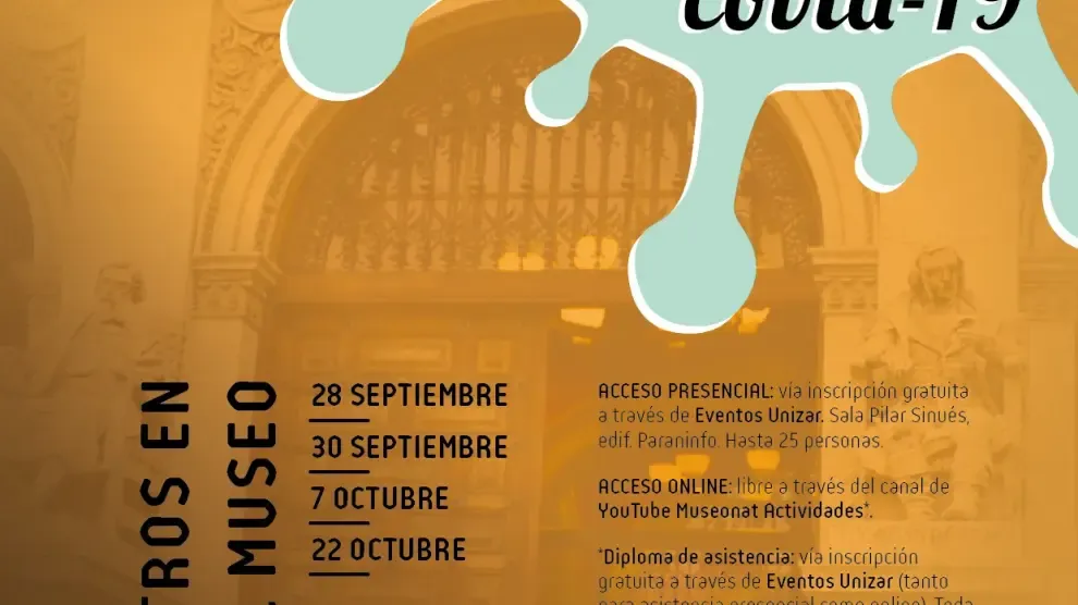 Arranca en Zaragoza el ciclo 'Encuentros en el Museo' centrado en el coronavirus y el consumidor