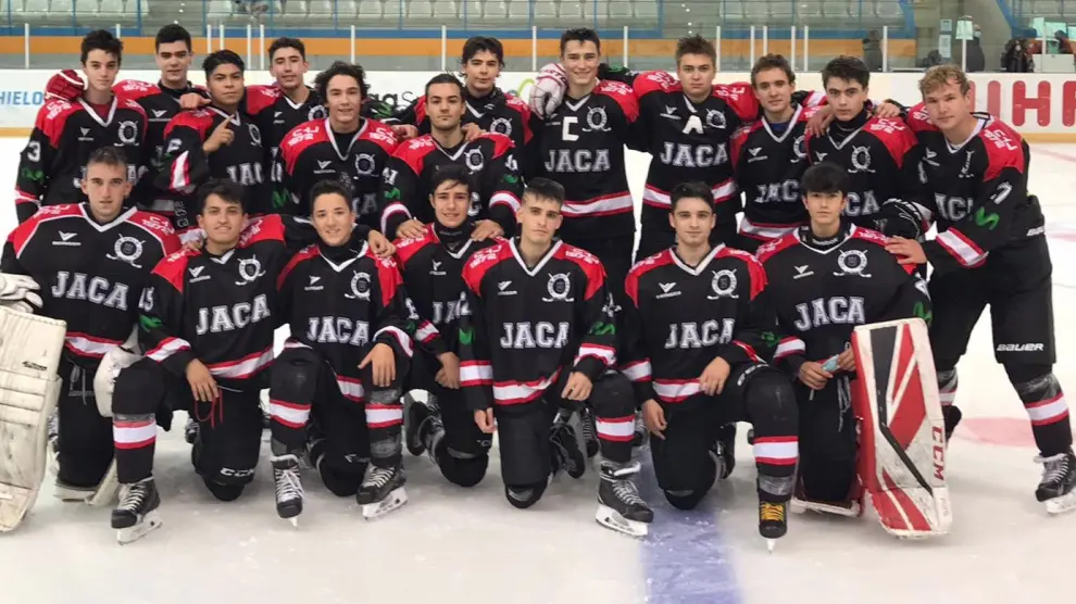 El equipo Sub 20 del Club Hielo Jaca de Hockey venció al Puigcerdà (5-2)