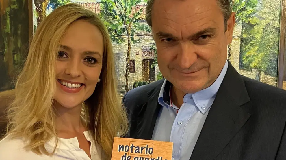 Marián Campra y Javier Ronda: "La condición humana está muy presente en las actuaciones notariales"
