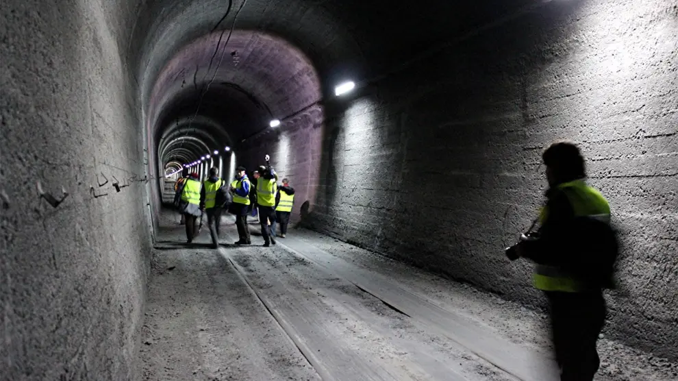 A licitación el estudio para la reapertura del túnel ferroviario de Somport