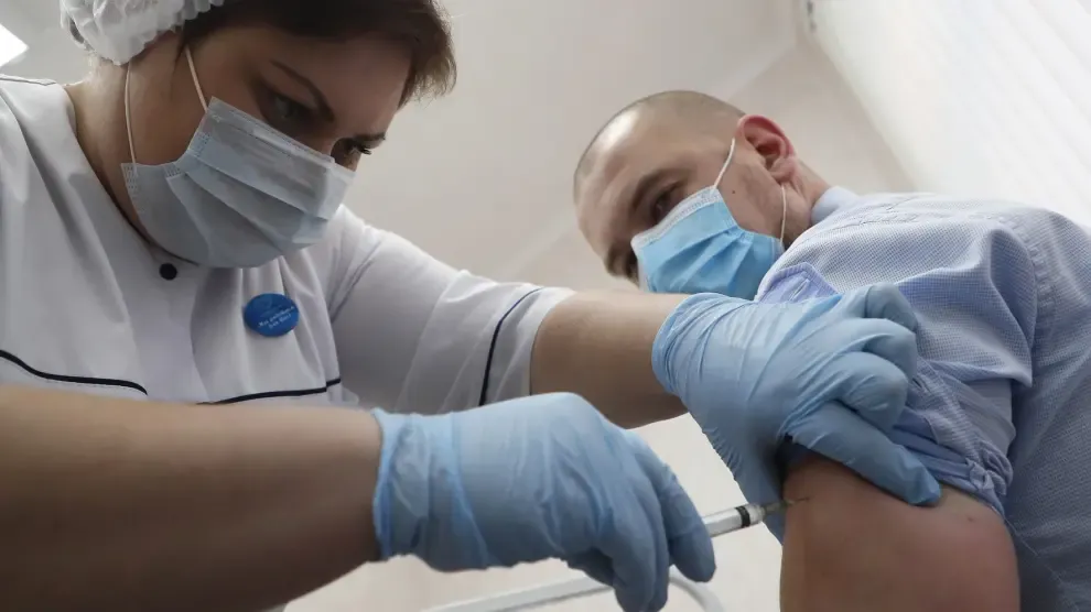 La campaña de vacunación contra la covid comienza en Moscú
