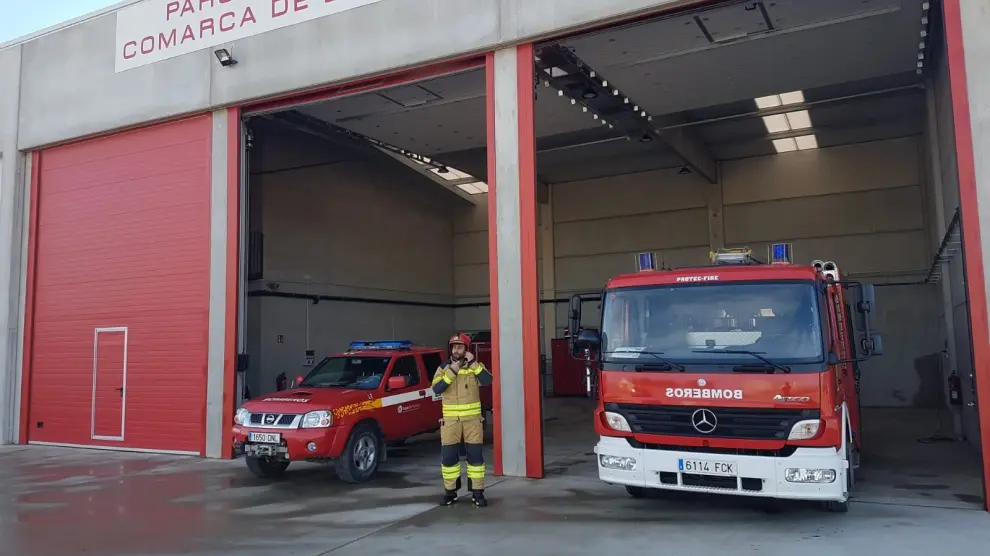 El nuevo parque de bomberos de Los Monegros "va a dar un servicio rápido y de calidad"