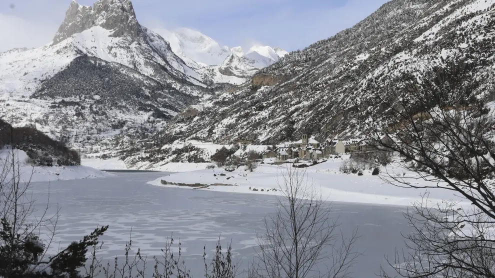 Activada la alerta por nevadas, frío y aludes de gran tamaño en la provincia de Huesca