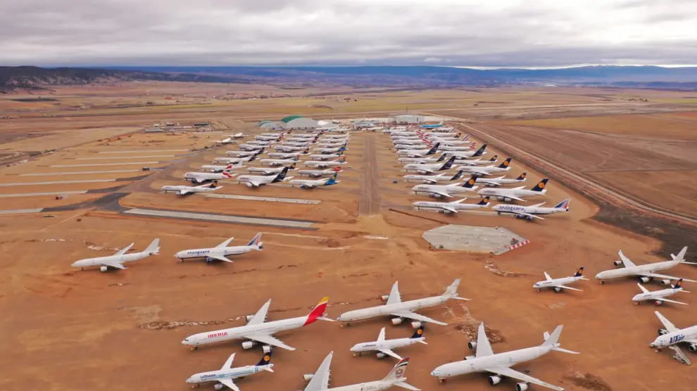 "Objetivo" muestra el crecimiento del aeropuerto de Teruel