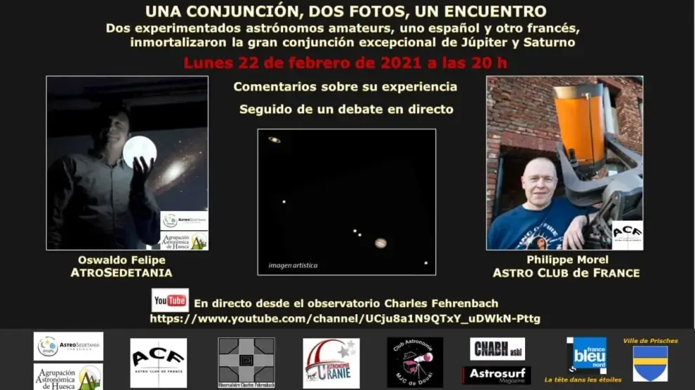 La fotografía planetaria, eje central del encuentro hispano francés