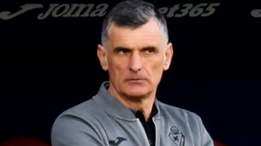 José Luis Mendilibar, entrenador del Eibar