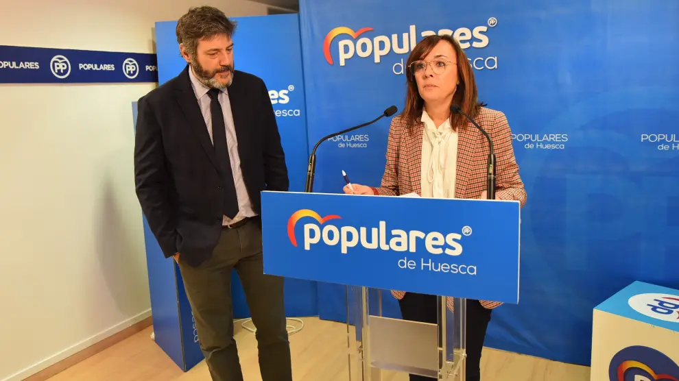 Gemma Allué, portavoz del PP en el Ayuntamiento de Huesca, no será cabeza de lista en 2023.