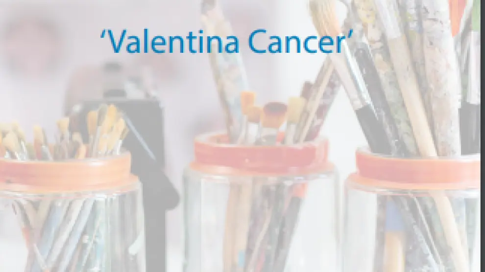 Cartel del III Premio de Pintura Joven 'Valentina Cancer' de Barbastro.