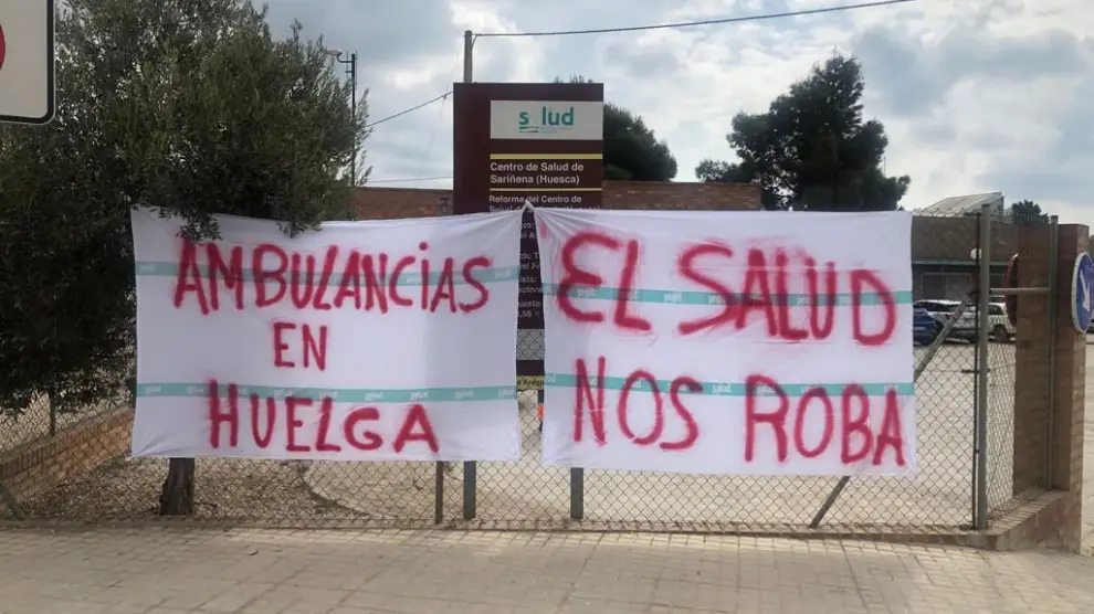 Reivindicaciones del transporte sanitario en la comarca de Los Monegros
