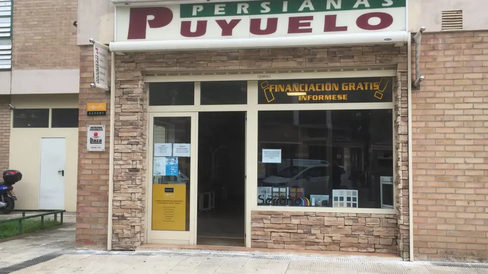 Persianas Puyuelo, compañía oscense especializada en toldos, persianas y cerramientos.