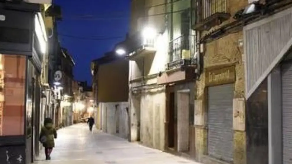 Una zona del Tubo de Huesca