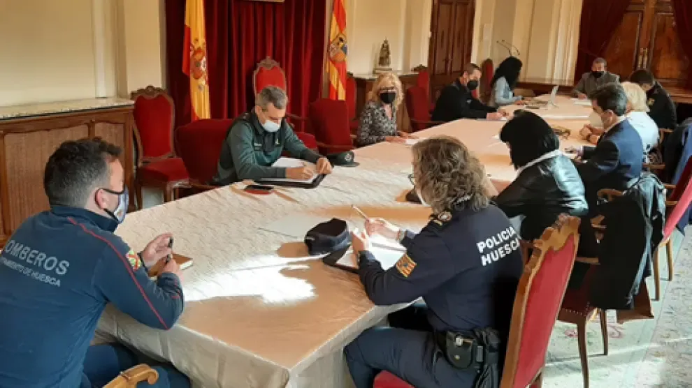 Reunión de la Junta Local de Seguridad de Huesca este lunes