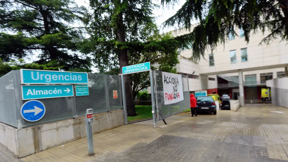 Centro de Salud Pirineos, zona de Huesca ciudad que más casos ha reportado.