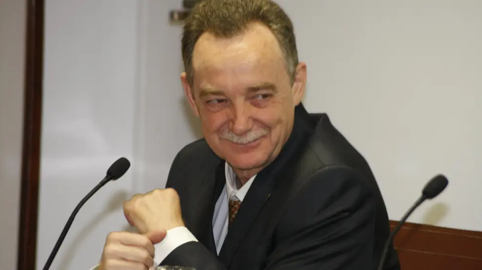 José María Borrel Martínez, presidente del Colegio de Médicos de Huesca
