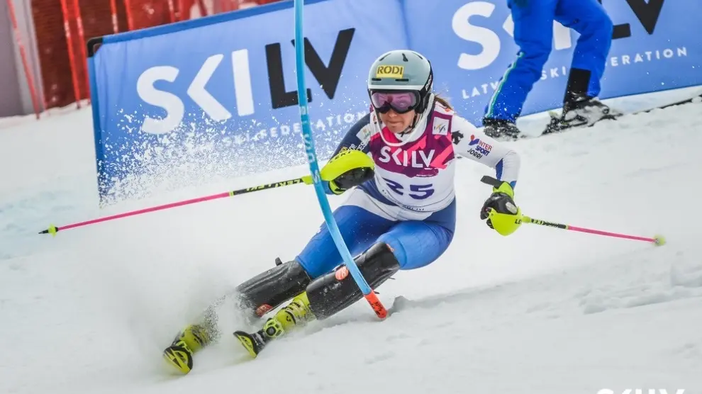 La joven esquiadora de 20 años ha protagonizado una temporada espectacular