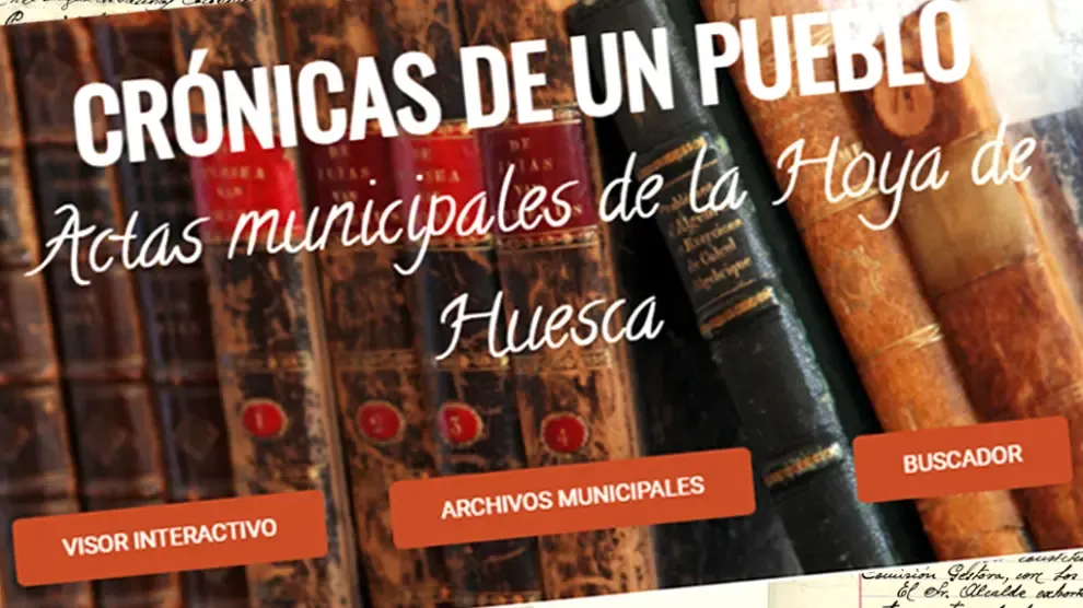 Proyecto ‘Crónicas de un pueblo: actas municipales de la Hoya de Huesca”