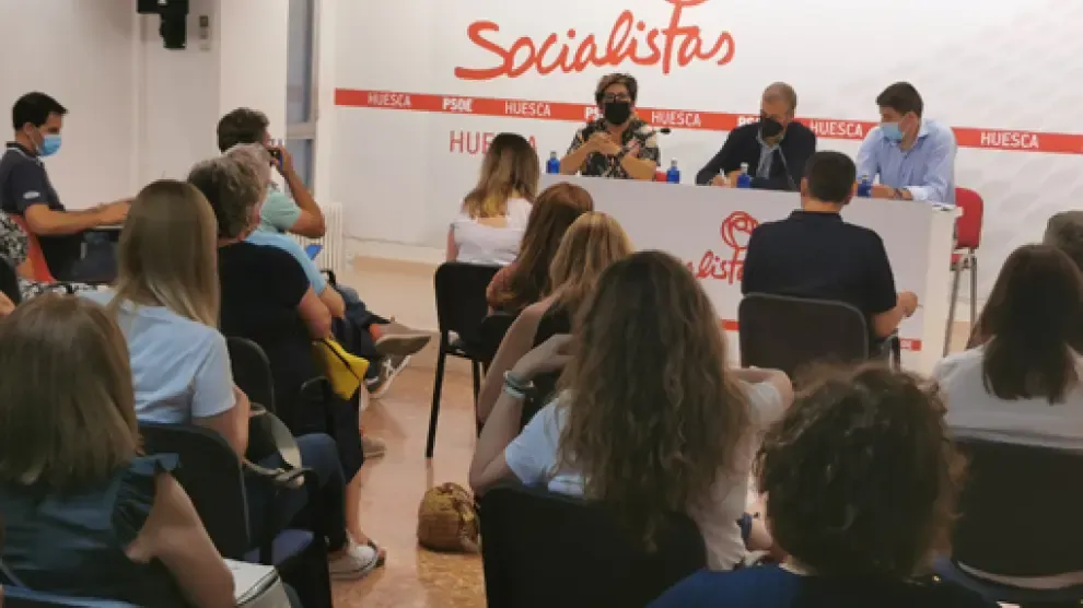 La Comisión Ejecutiva Provincial de los socialistas altoaragoneses se reunió este jueves